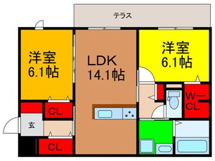 Emouvoirの物件間取画像